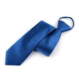  [MAESIO] GNA4168 Pre-Tied Neckties 7cm _ Mens ties for interview, Zipper tie, Suit, Classic Business Casual Necktie